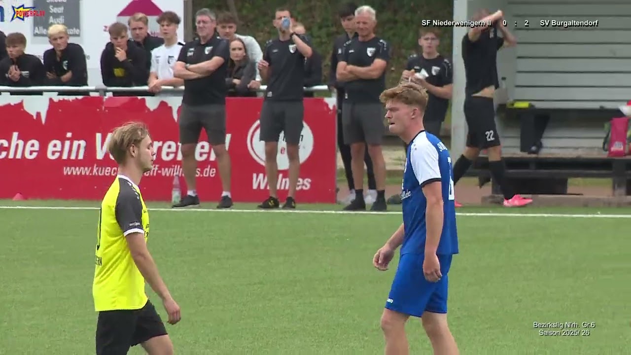 2025 08 17 FV N'rh Bezirksliga Gr 6 SP1 SF Niederwenigern II vs  SV Burgaltendorf