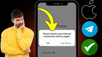 How to Fix Telegram Please check your internet connection and try again problem in iPhone