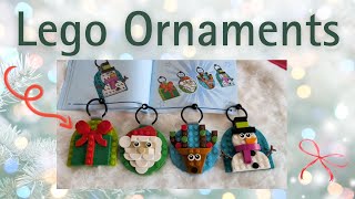 LEGO Christmas Ornament Selection (40744) | Unboxing & Finished Look