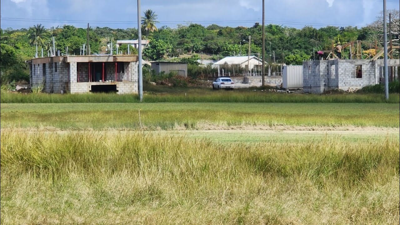 Exterior trowel is complete...building in Barbados 🇧🇧 🇧🇧 🇧🇧 YouTube