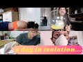 ISOLATION | 7 days of isolation, study with me, swab test + unboxing Anne Clutz brushes!