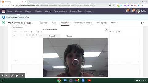 How To Take Photos/ Videos On Chromebook and Post To An Assignment