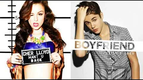 Justin Bieber Vs. Cher Lloyd - Want U Back Vs. Boyfriend [MASH-UP]