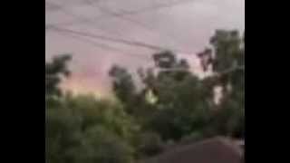 Pink and Purple Clouds 2 In Indiana July 18 2012