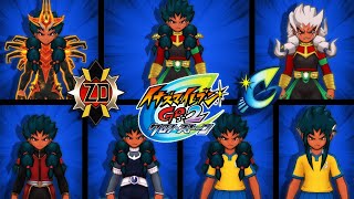 Zanark Avalonic All Forms All Hissatsus, Keshin, Armed, Miximax Inazuma Eleven Go2 Cs