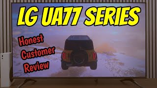LG 55 inch UA77 Series 55UA7700PUB Review – Best AI 4K Smart TV in 2025