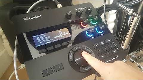 How to daisy chain 2 Roland Sound Modules (TD-17 & TD-27) Tutorial
