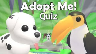 Can You Answer The Quiz About Adopt Me? | Roblox Adopt Me
