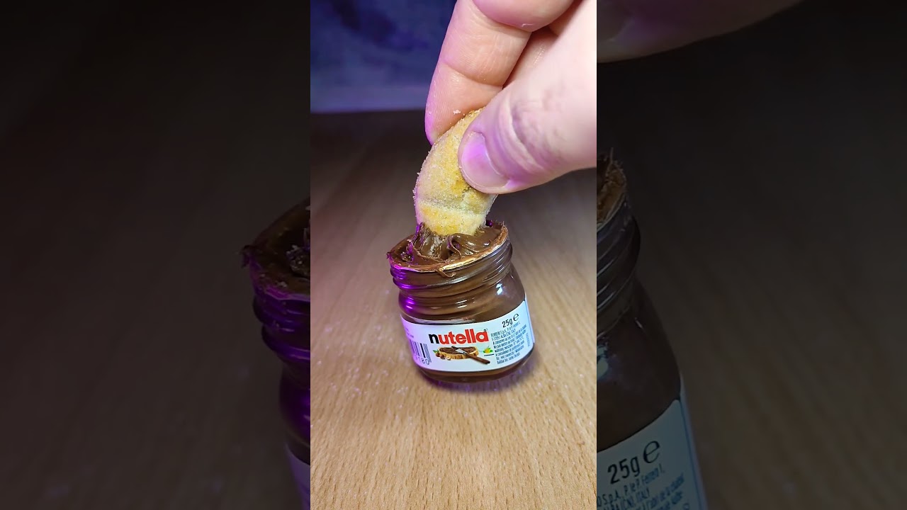 Yummy Cookie and Nutella 🍪 😋 