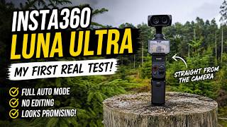 Insta360 Luna Ultra | First Full Auto Test – The Results Surprised Me