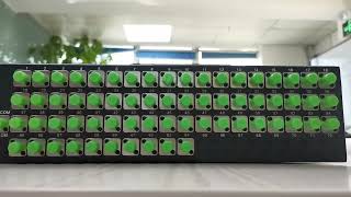 22. HTF 1X64 Chassis optic switch #optic #opticswitch #FTTH #datacenter