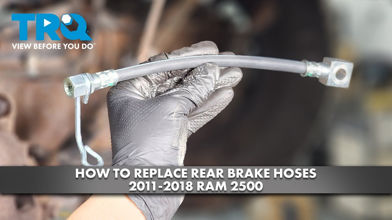 How to Replace Rear Brake Hoses 2011-2018 Ram 2500 - YouTube