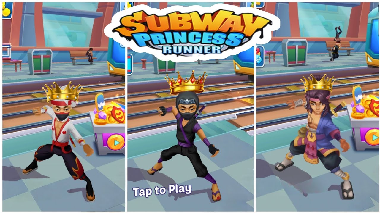 Subway Princess | Spider Ninja Runner | Новое обновление игрового процесса