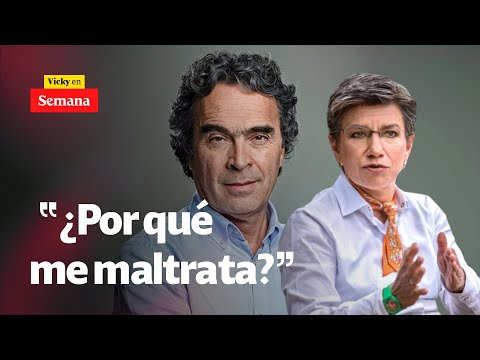 “NO SEÑORA, ¿por qué me tiene que maltratar?": Sergio Fajardo a Claudia López | SEMANA