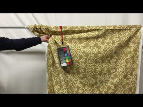 Video of Waverly Tendril in sahara (3) Fabric | Upholstery Weight | BTY | 54