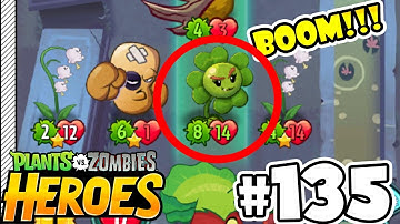 🔴Plants vs Zombies Heroes Walkthrough 135 - New Event Card Lily of the Valley [OP Version]