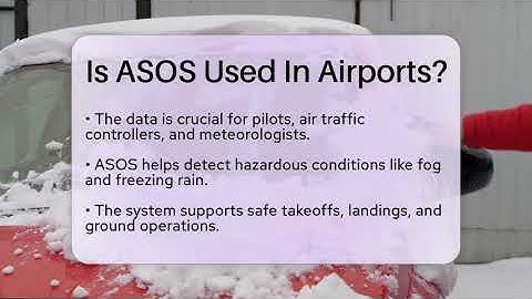 Is ASOS Used In Airports? - Weather Watchdog