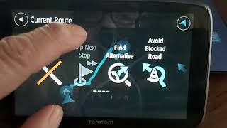 Prezentare meniu TomTom Go Pro 6200