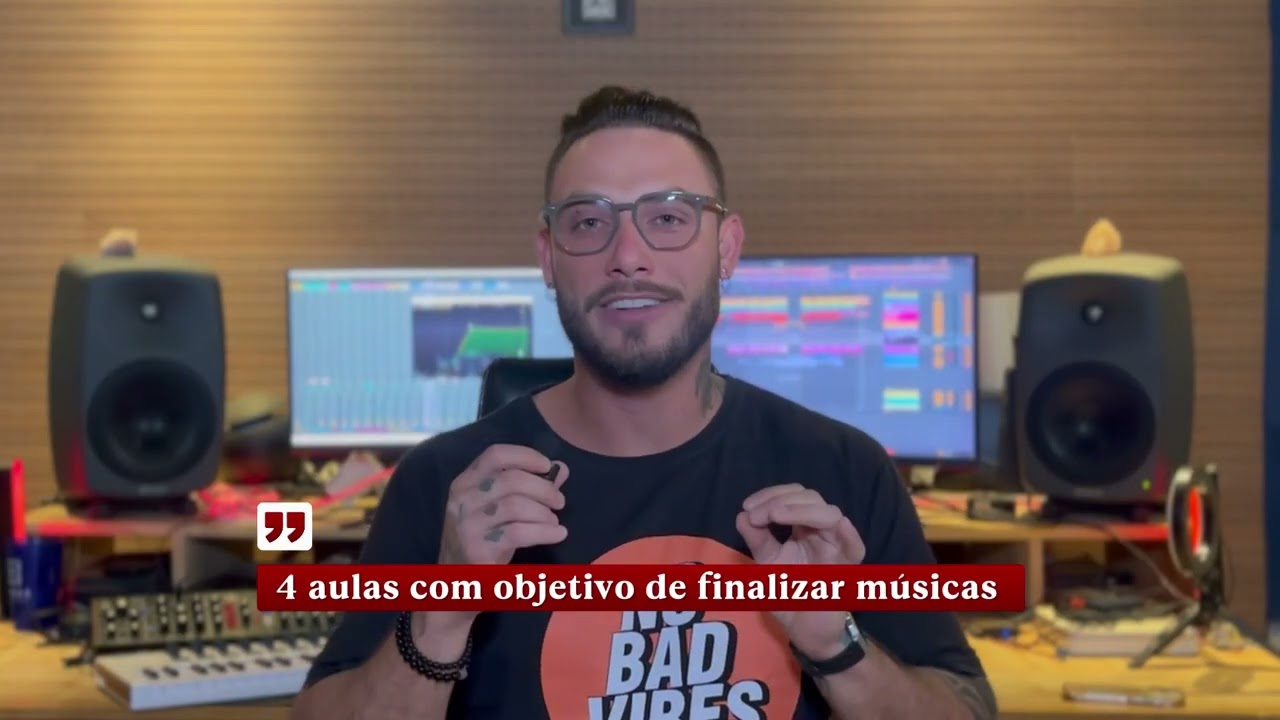 PRODUÇÃO MUSICAL (Intermediário) – Intensivo de 4 Aulas com Sam Sick