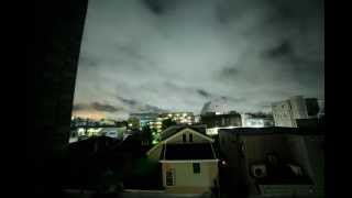 The clouds which move quickly !