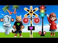 various sound crossing #ふみきり　#踏切　#fumikiri #railroadcrossing #levelcrossing #memes #funny #cartoon