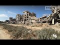 مواطنون يحاولون الوصول إلى منازلهم وأراضيهم في المناطق الشرقية من دير البلح وسط قطاع غزة