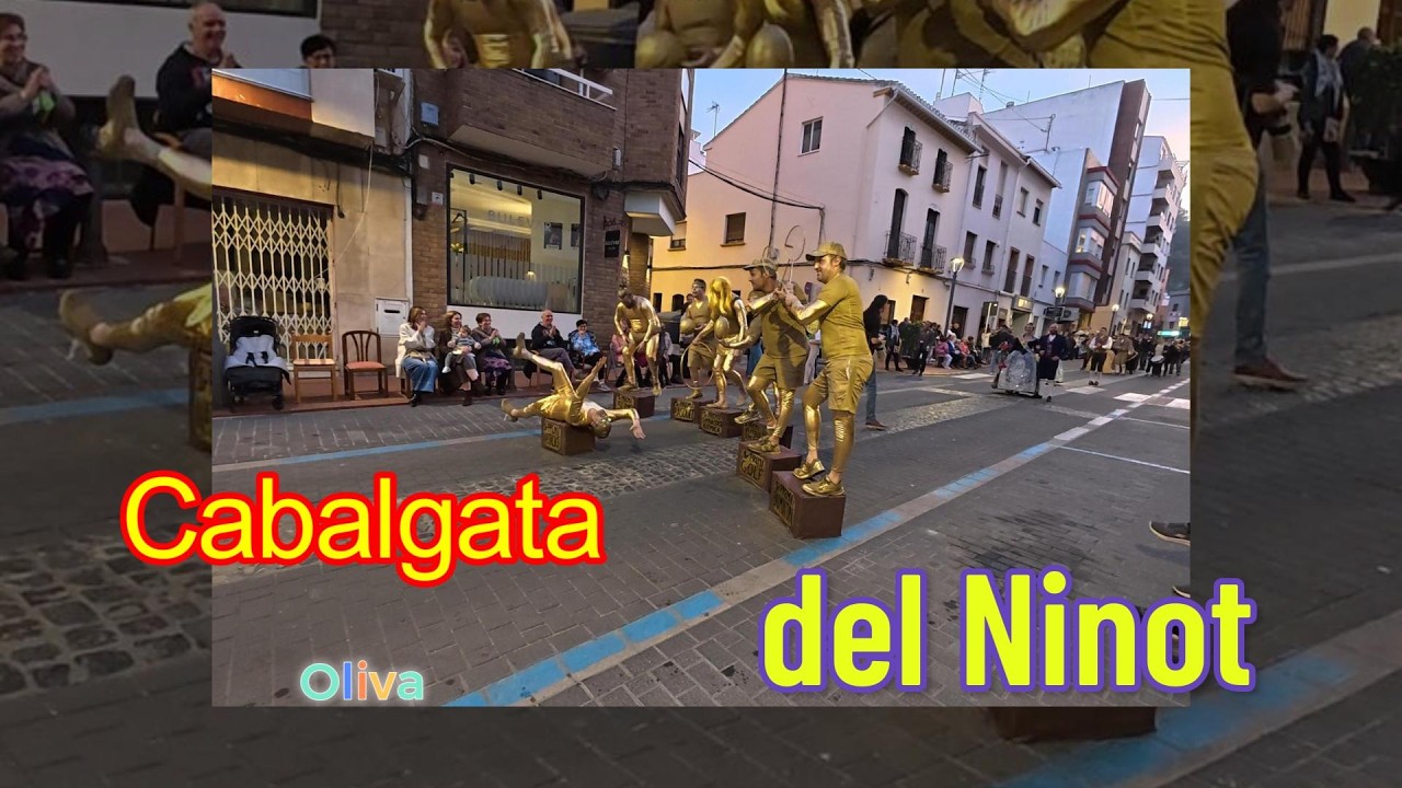 🎭 Cabalgata del Ninot de las Fallas de Oliva