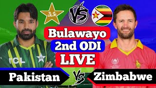 Pakistan Vs Zimbabwe Live Score / PAK Vs ZIM Live, 2nd ODI / Live Match Today / Live Score Part 1
