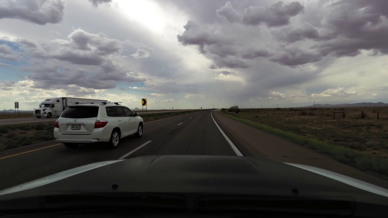 Time lapse drive Deming, NM to Lordsburg, NM 7.29.18 YouTube