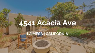 4541 Acacia Ave, La Mesa, CA 91941