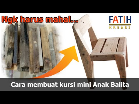 Video: Cara Membuat Kursi Untuk Anak-anak