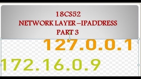 VTU COMPUTER NETWORK AND SECURITY 18CS52 M3 L3 CLASS C IP ADRESS SUBNETTING