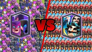 Team Mother Witch Vs Team Wizard | Clash Royale Challenge #19