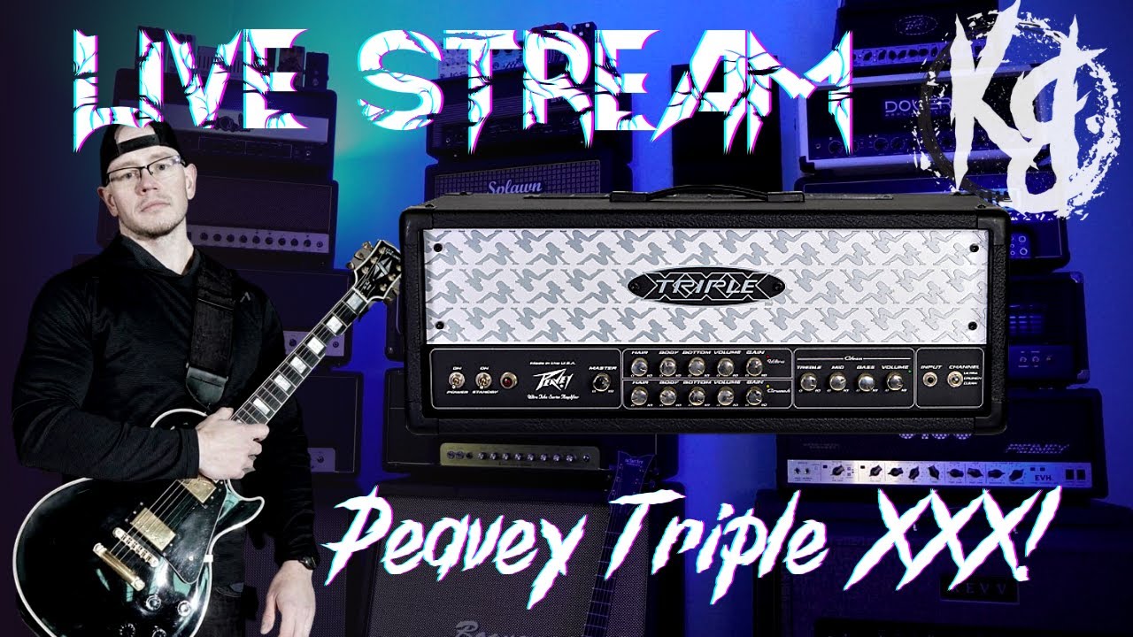 Livestream Hangout!  Peavey Triple XXX!