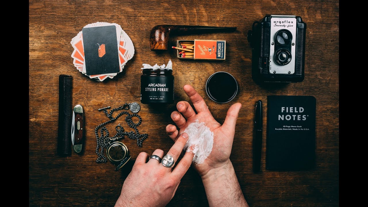 NEW Hair Products l Aloe Based Pomade l Arcadian Styling Pomade Review