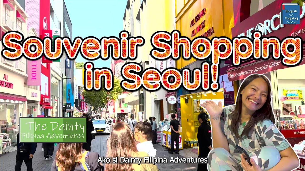 Покупки сувениров в Сеуле | Сеул, Южная Корея | Изысканные приключения филиппинок