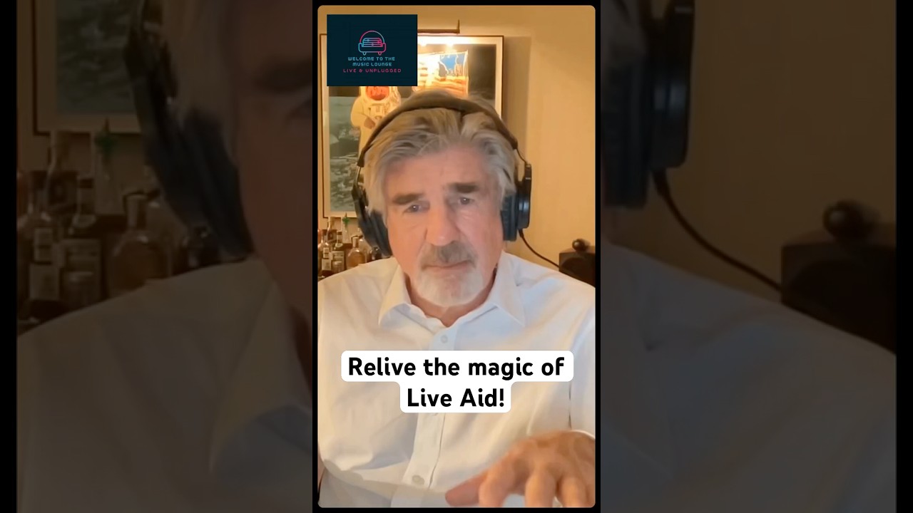 Relive the magic of Live Aid! From jumping fences to rubbing shoulders with legends like @tompetty