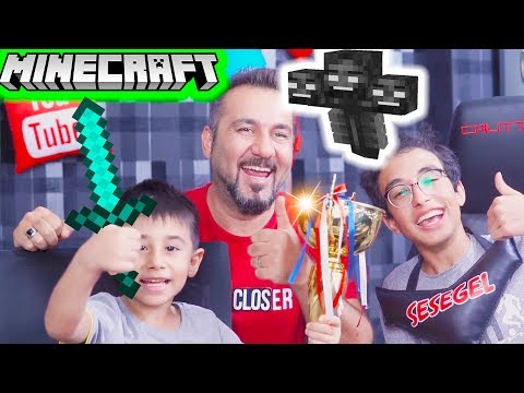 3 KİŞİ MINECRAFT KUPASI VE HER TELDEN EĞLENCE! | GÜLME GARANTİLİ MINECRAFT