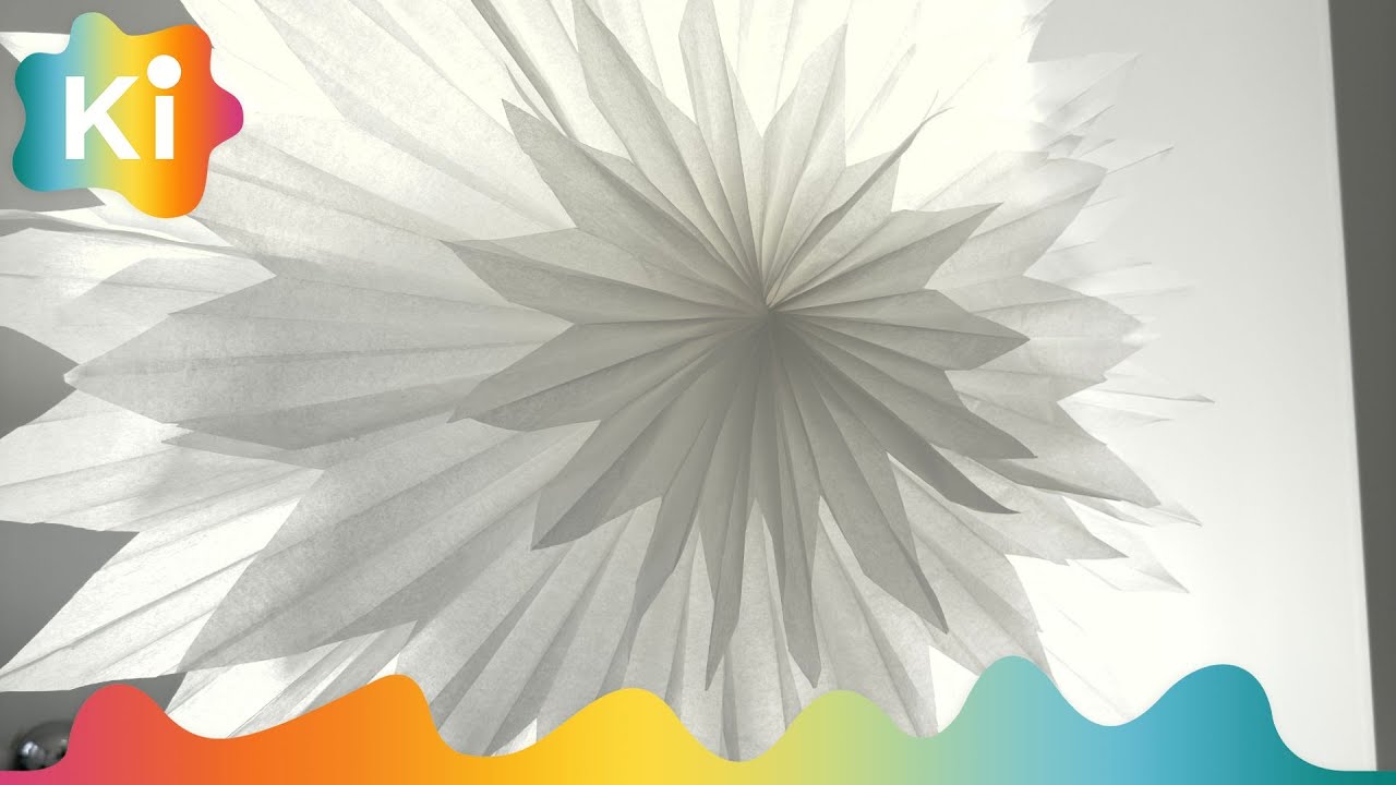 ⭐ Lag en elegant og miljøvennlig adventsstjerne av bakepapir! ⭐