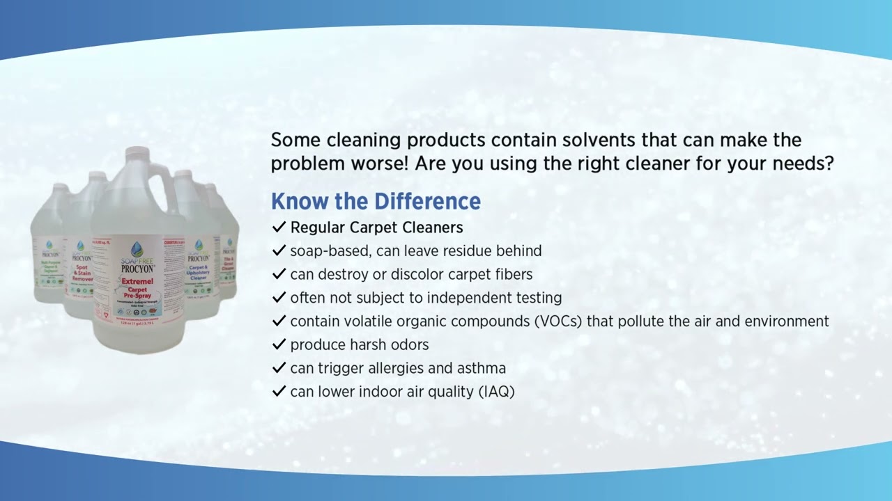 Extreme Carpet Pre-Spray from Soap Free Procyon