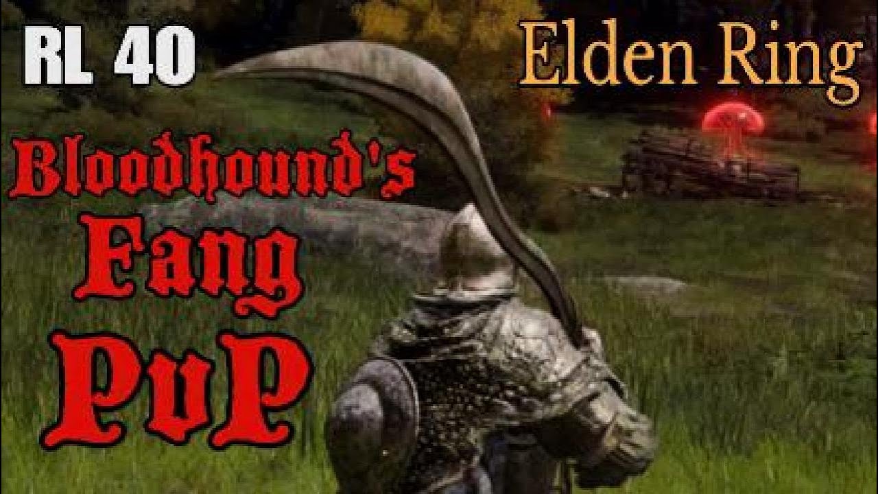 Best Weapon to have in the early game- Bloodhound's Fang PvP Elden Ring ...