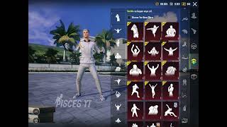 Pubg Mythic Lobby Emotes Pack - White Commander & Invader Set - Atude Lobby Edit