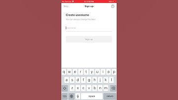 Free 4 letter username on TikTok
