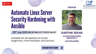 Celebrity Ansible Automated Security Hardening | Step-by-Step Hands-On Lab for DevOps & Cloud Engineers Profile