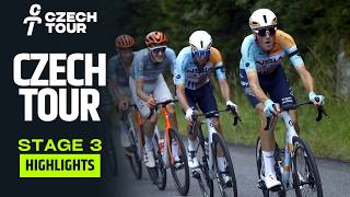 One Early Attack Broke Them! | Czech Tour 2026 | Stage 3 | Highlights