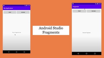 Android Studio Fragments Using FrameLayout - Fragments Fundamentals