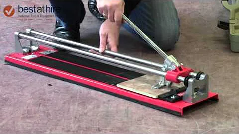How to Use a Manual Tile Cutter