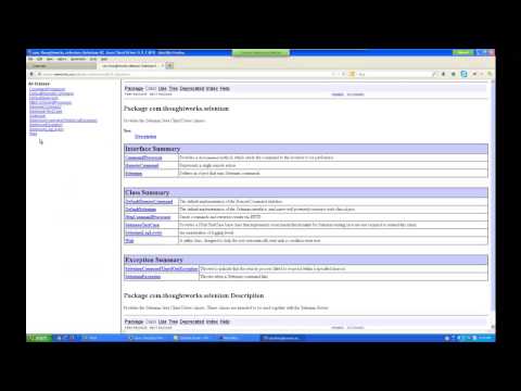 Selenium Webdriver Tutorial