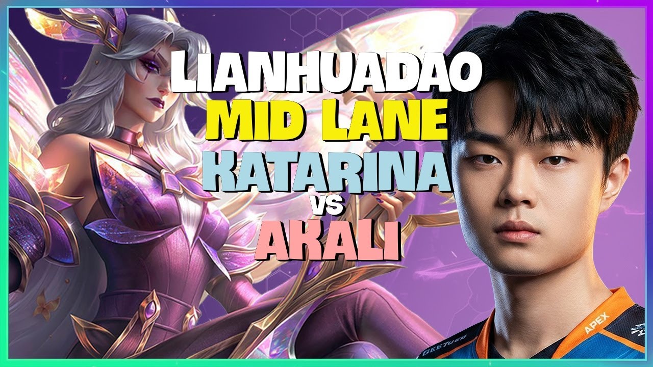 LianHuaDao Unstoppable Grandmaster Katarina Mechanics Rank 1 Chinese Super Server Engsub