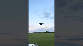 C17 Landing at Norwich Airport